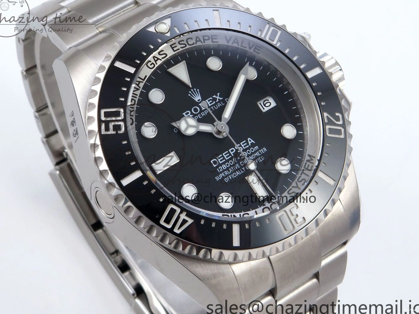 MiroTime 0514 Sea-Dweller 136660 904L SS EWEF Best Edition Black Dial on SS Bracelet A Durable 912